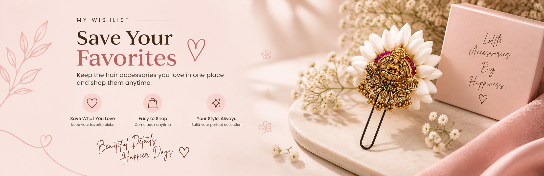 Save your favorite Valayal accessories